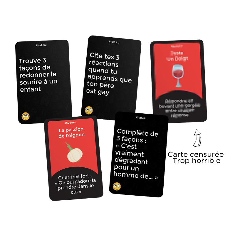 Juduku : La Fesse Cachée - Jeu d'Ambiance
