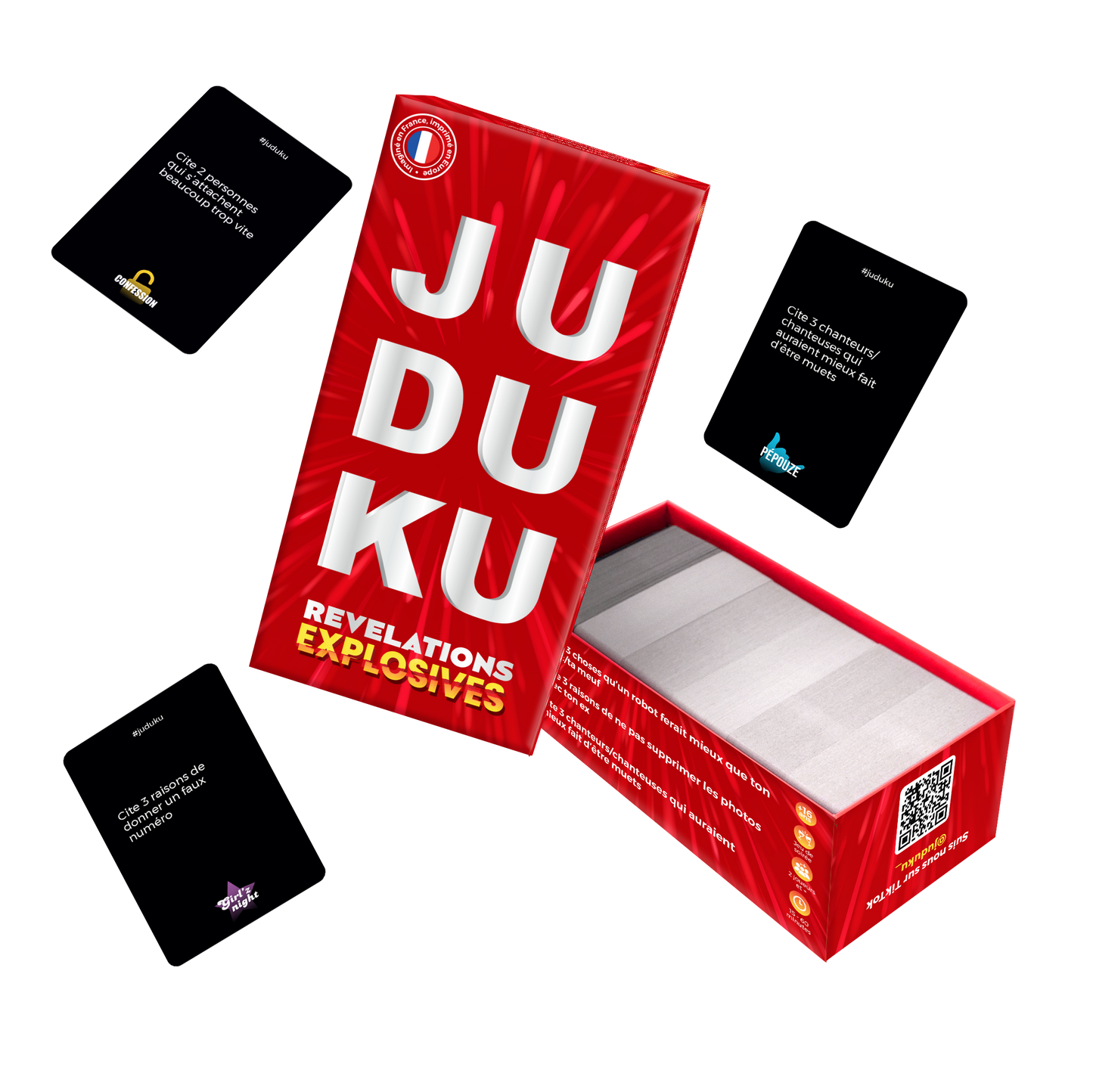 Juduku : Révélations Explosives - Jeu d'Ambiance